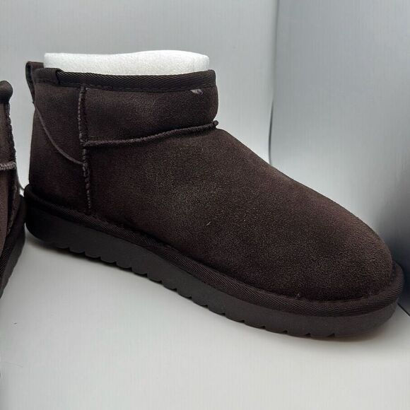 CUSHIONAIRE Women's pull on boot 8.5 BROWN - Picture 6 of 7